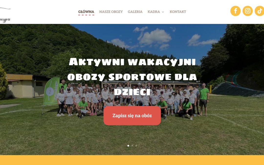 Aktywni wakacyjni – kolonie dla dzieci