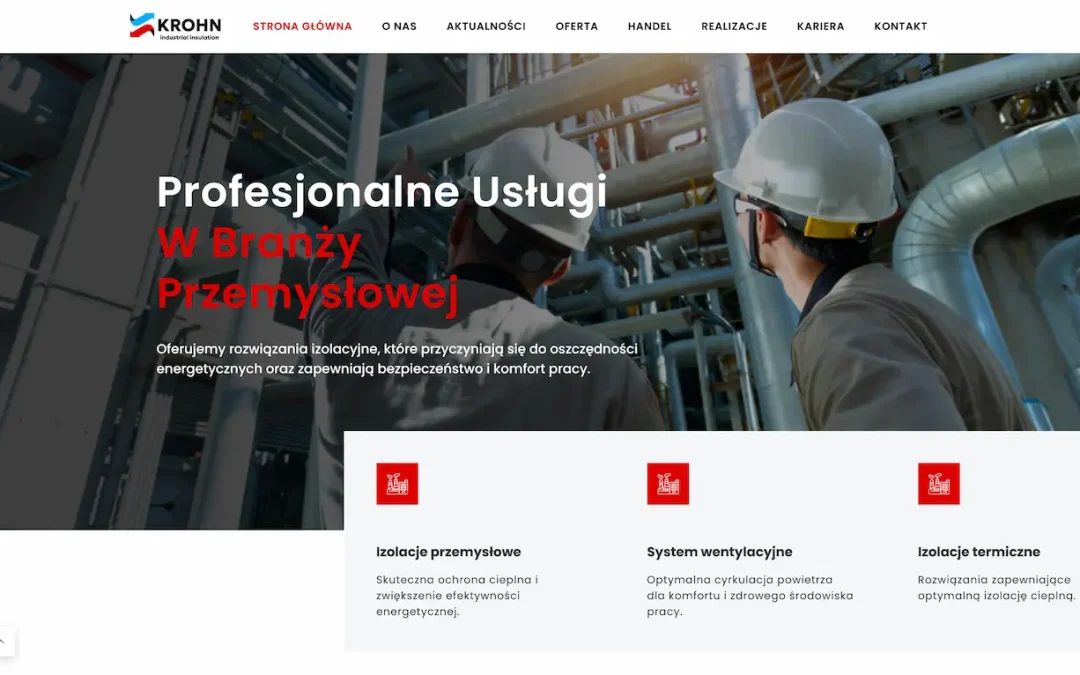 Krohn — rozbudowa oferty, rekrutacji i obsługi zapytań