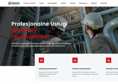 Krohn — rozbudowa oferty, rekrutacji i obsługi zapytań