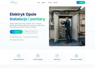 Sinus Energy – strona internetowa i wsparcie widoczności lokalnej